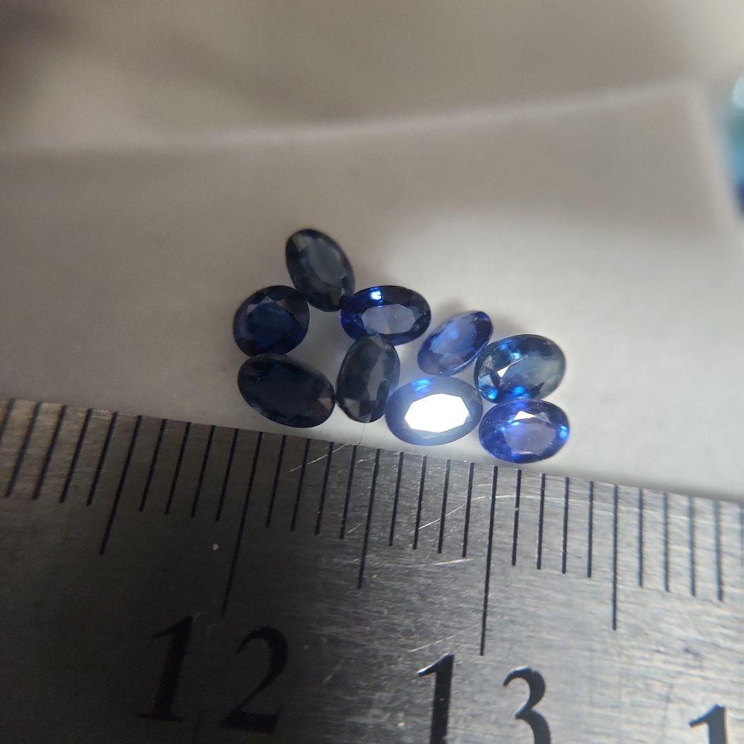 天然サファイア ルースセット 2656