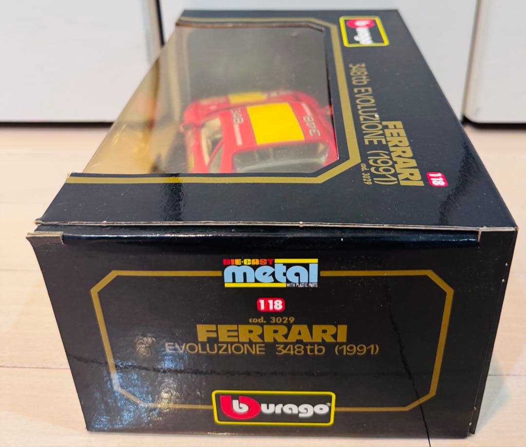 【未使用】　ブラーゴ　フェラーリ　1991 1987 1/18