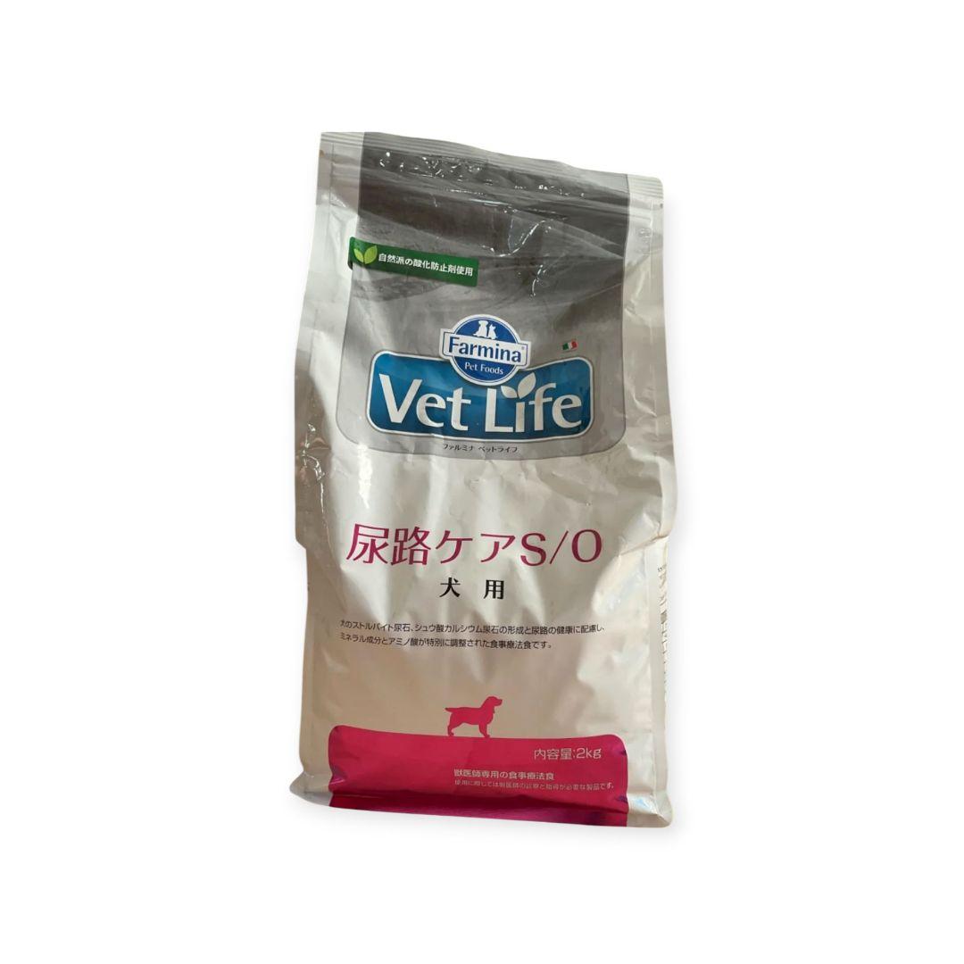 26.09 ファルミナ ベットライフ 2kg 犬用 尿路ケア S/O