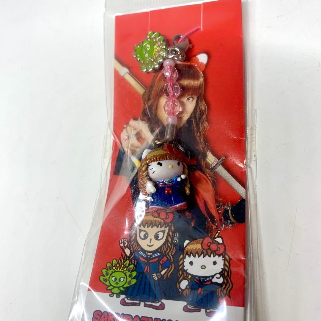 激レア！ハローキティ 桜塚やっくん ストラップ 根付け 2007年