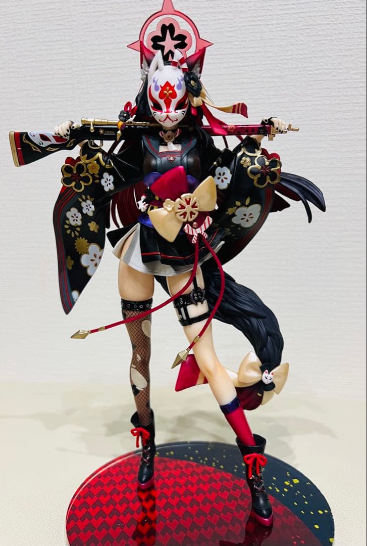 (値下げ)狐坂ワカモ 完成品フィギュア　(高さ28cm) 外箱付き