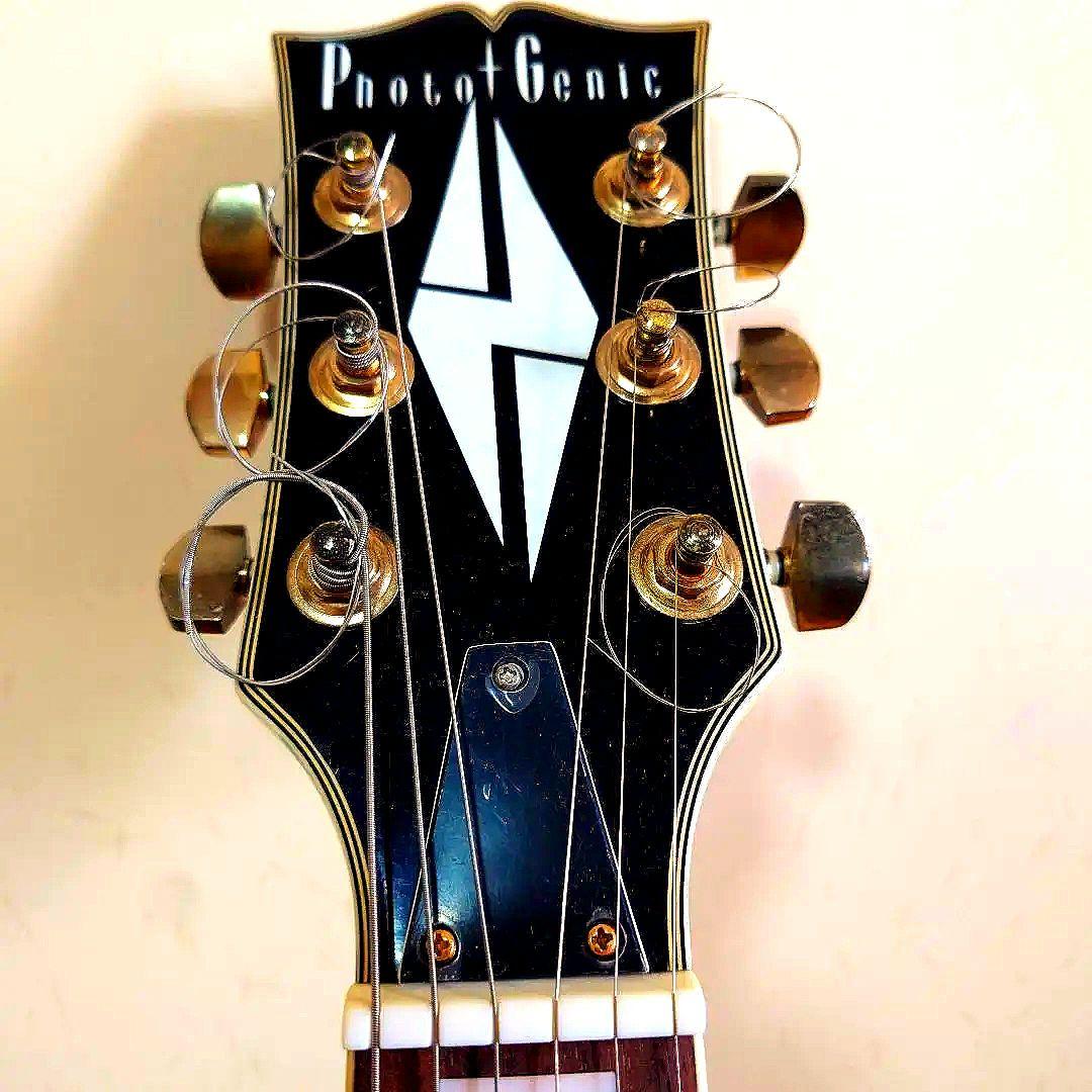 photogenic レスポール清掃済み 弦高調整済み弦新品到着時 すぐ使えます