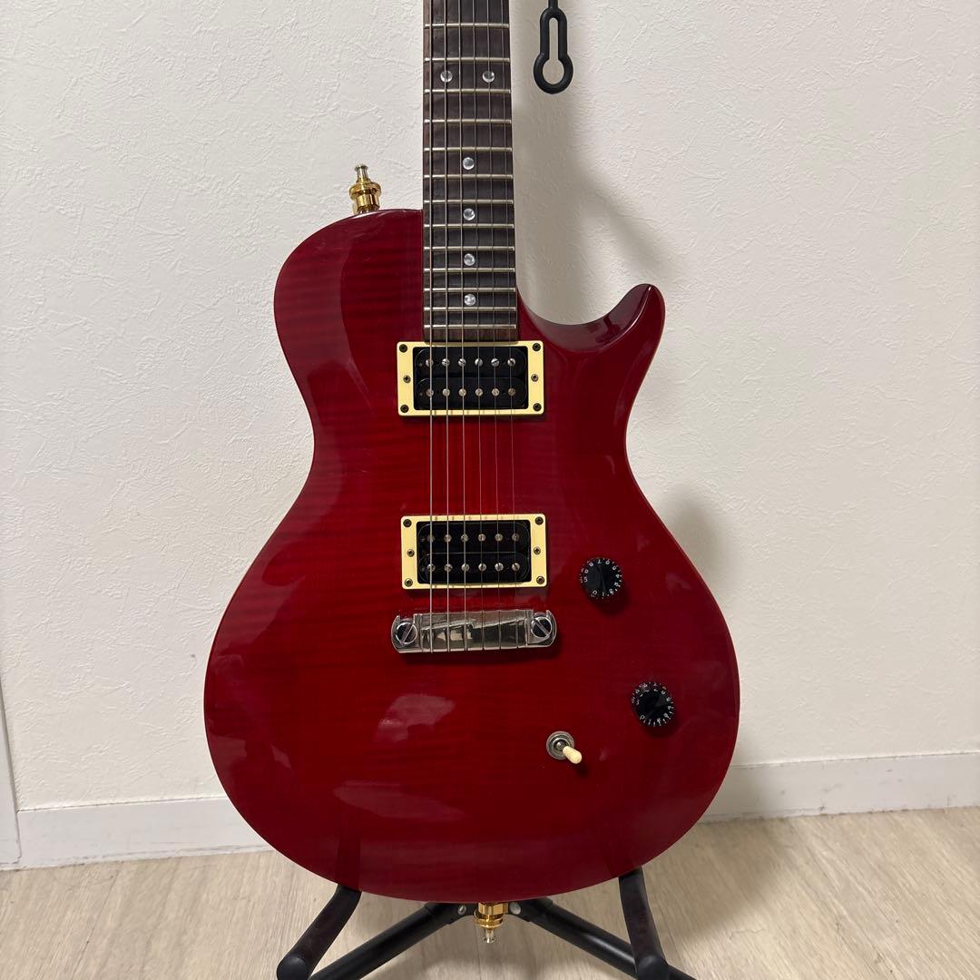ギター PRS SE Singlecut Stoptail Scarlet Red
