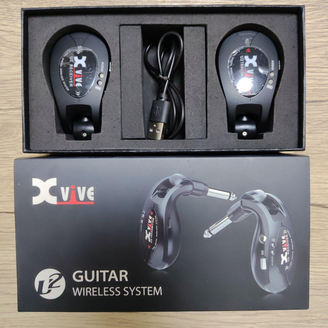 Xvive ( エックスバイブ ) XV-U2/BK ギターワイヤレスシステム