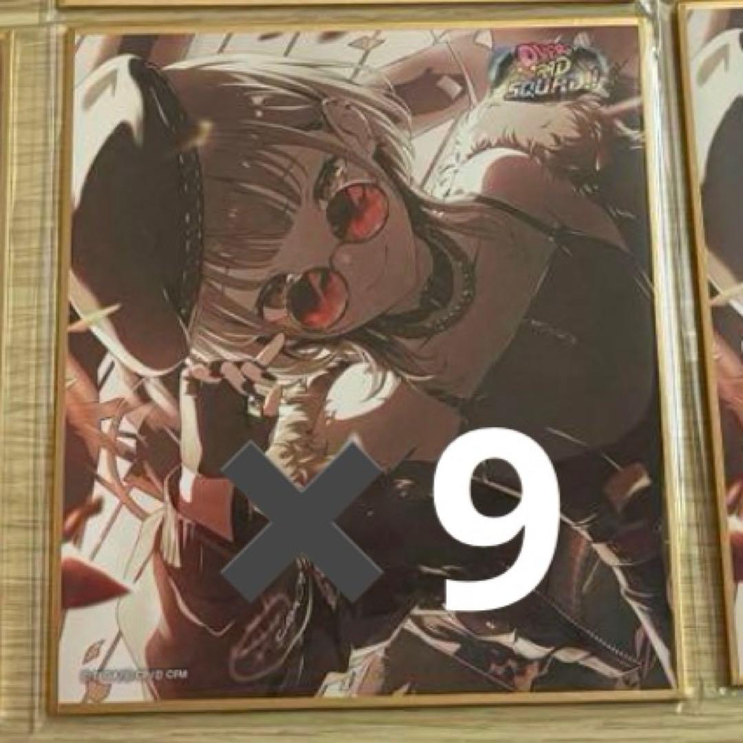 プロセカ　ミニ色紙　48A 小豆沢こはね　9点　開花後