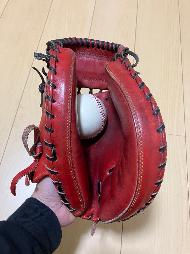 ピ*ウ様 ZETT プロステイタス　軟式　キャッチャーミット