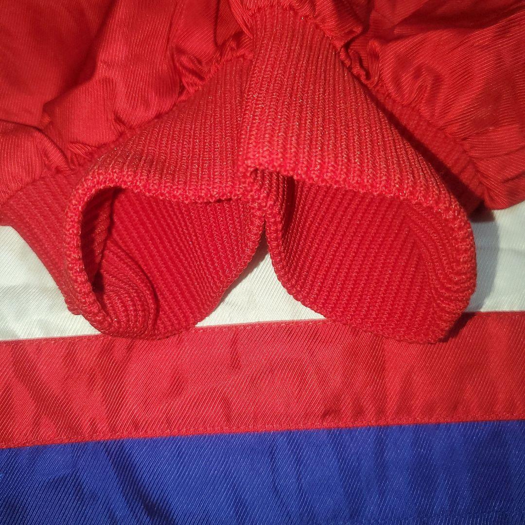 【希少】arena　フード付ナイロンジャケット　デサント製　M　テープロゴ