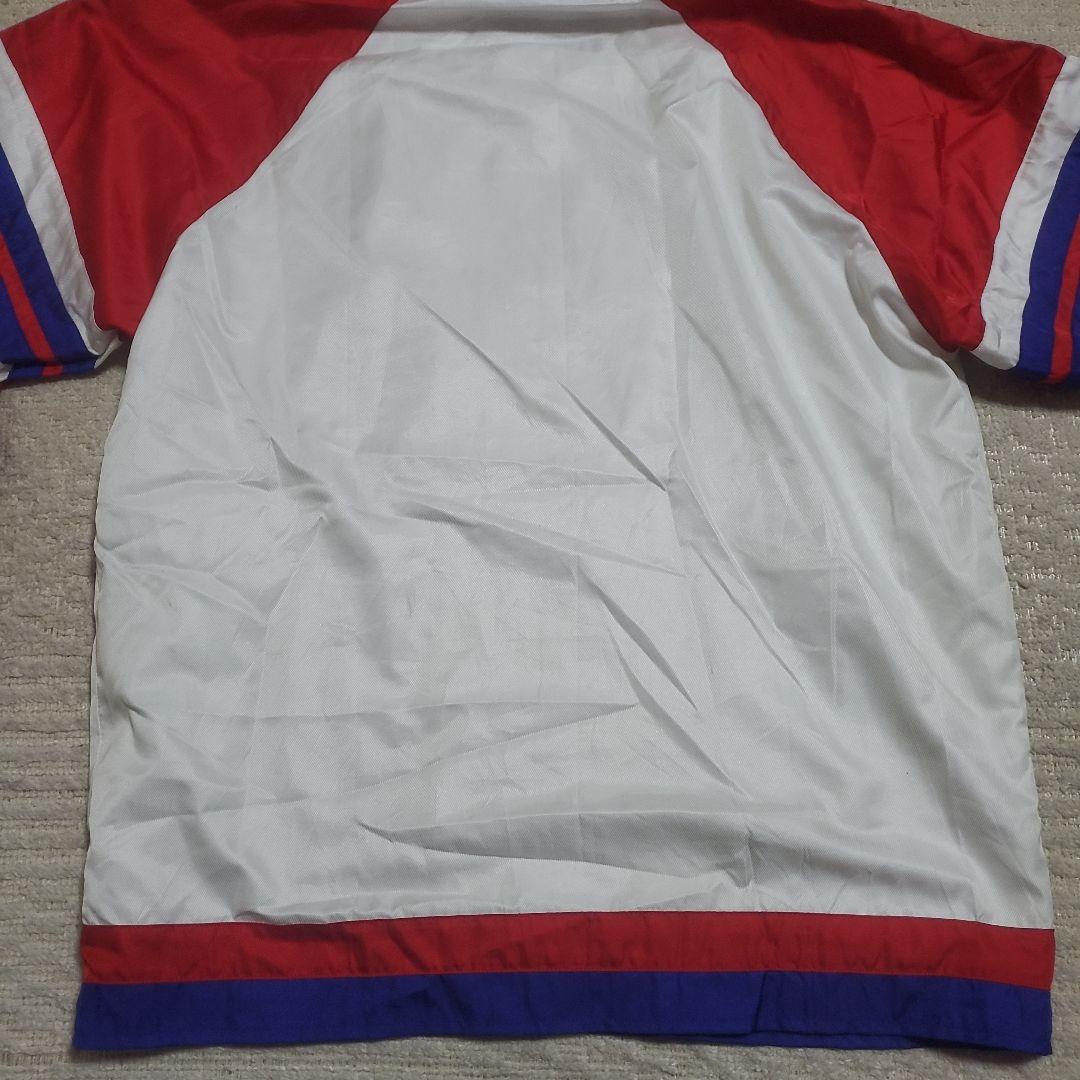 【希少】arena　フード付ナイロンジャケット　デサント製　M　テープロゴ