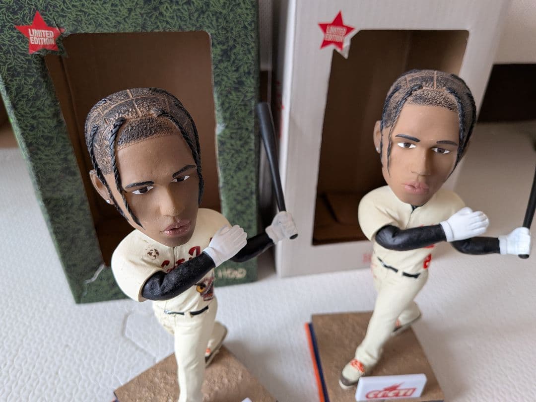 トラビス スコット ボブルヘッド　カクタスジャック　アストロズ　2セット