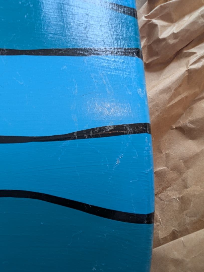 【&T】ヘザーブラウン　原画　スケートボード　波乗りバードと波と花セット