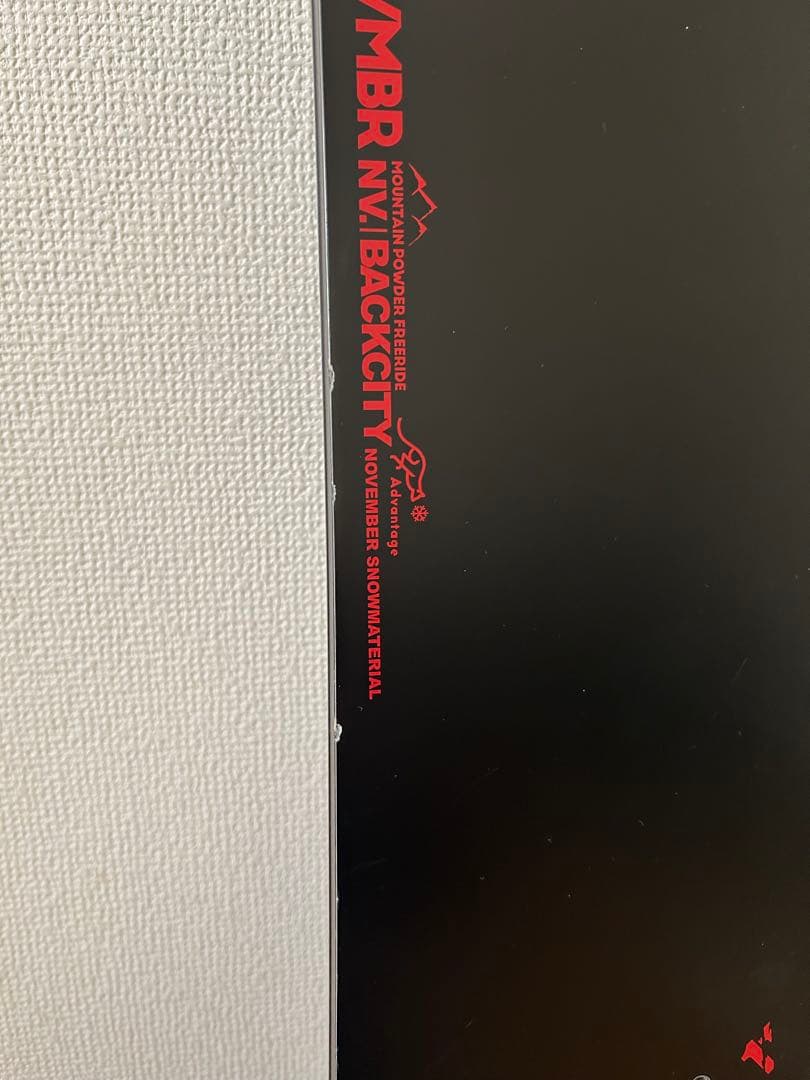 スノーボード NOVEMBER BACKCITY 154 22-23