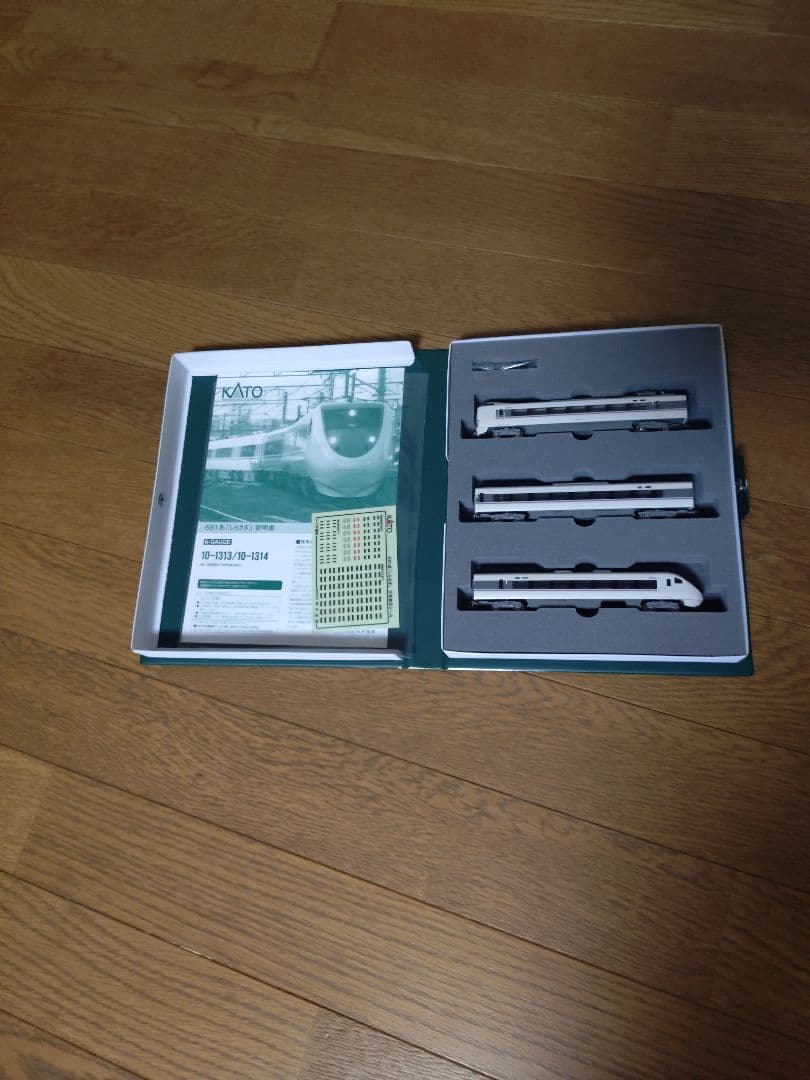 KATO10-1313、1314　681系しらさぎ6両基本+3両増結セット