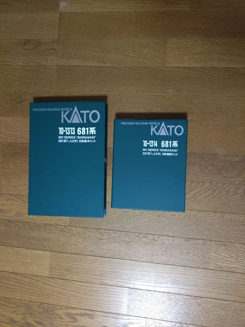 KATO10-1313、1314　681系しらさぎ6両基本+3両増結セット