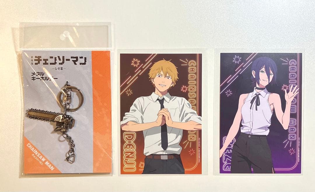 劇場版 チェンソーマン -レゼ篇- メタルキーホルダー　チェンソーマン/デンジ