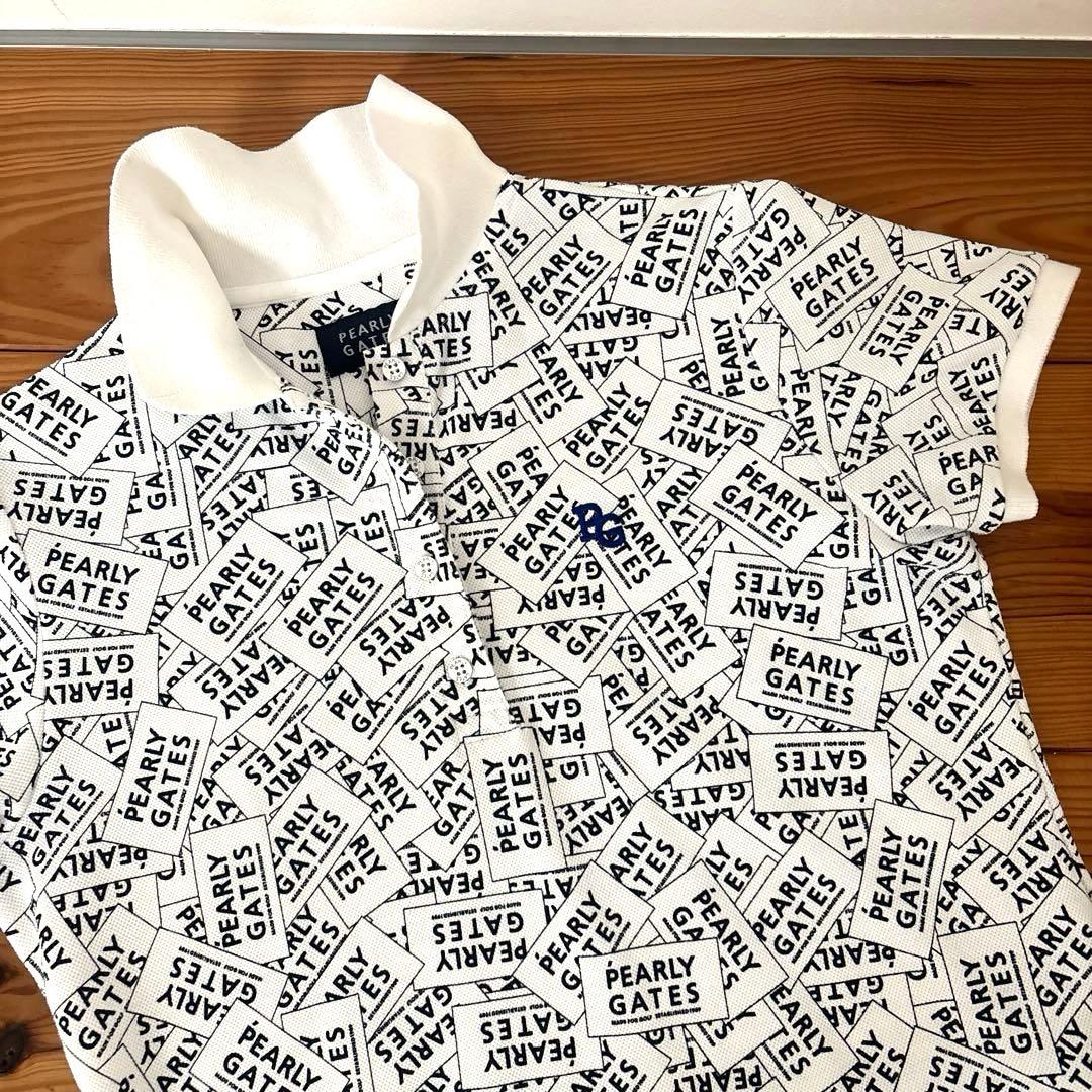 パーリーゲイツ　半袖ポロシャツワンピース