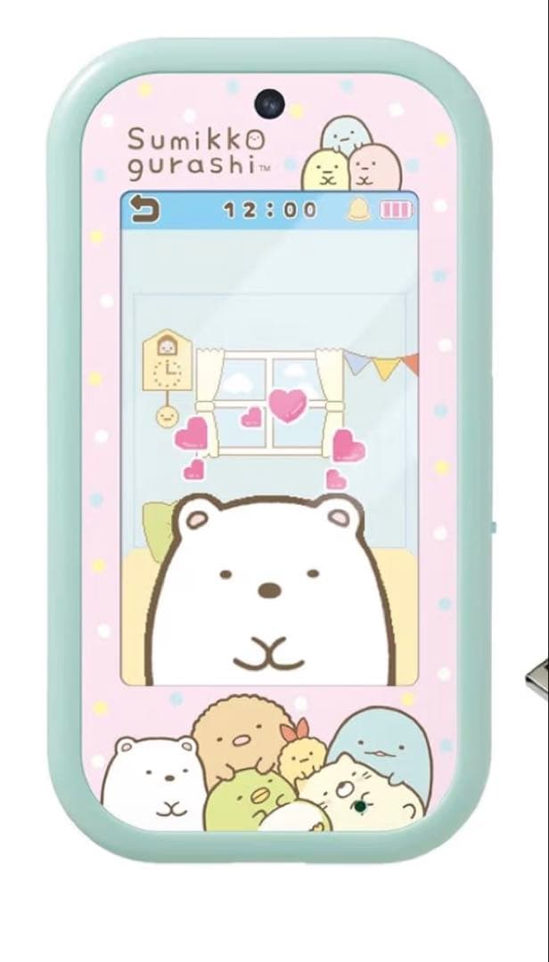 極美品　すみっコスマホ　タカラトミー　& 専用スマホカバー