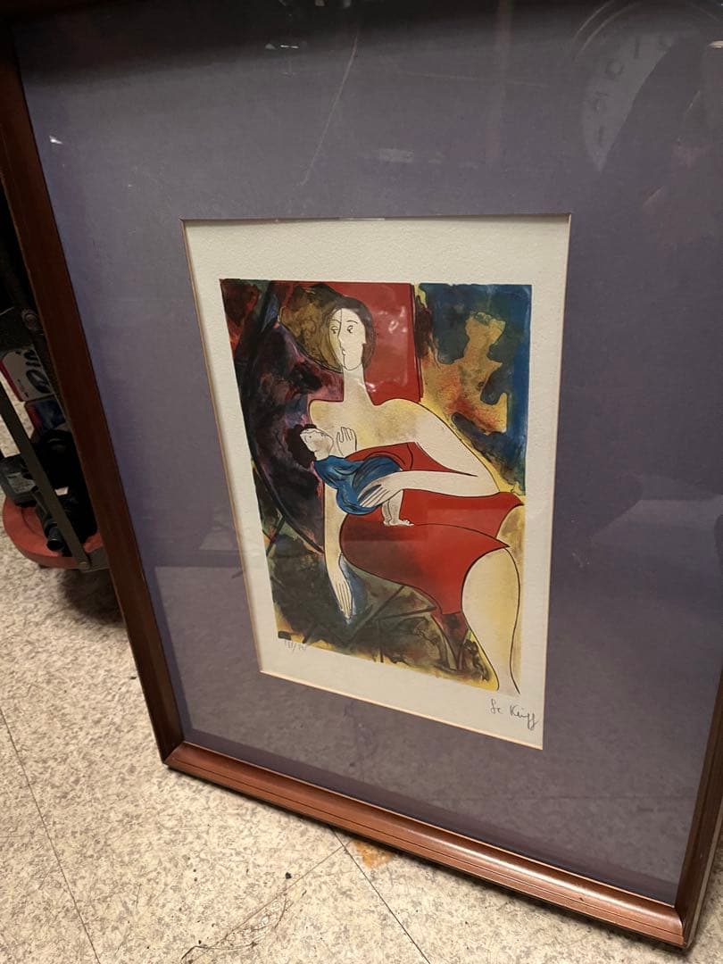 リンダ.ル.キンフ.リトグラフ、リトグラフ、マタニティーカラーリトグラフ