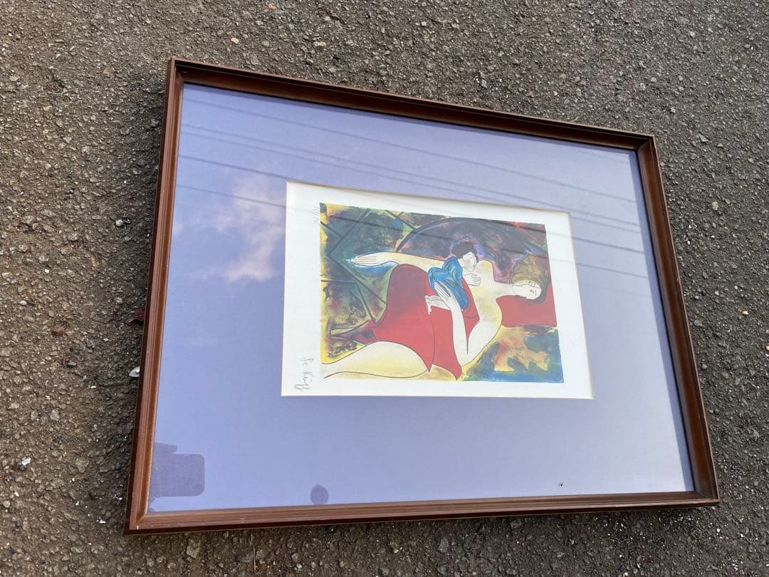 リンダ.ル.キンフ.リトグラフ、リトグラフ、マタニティーカラーリトグラフ