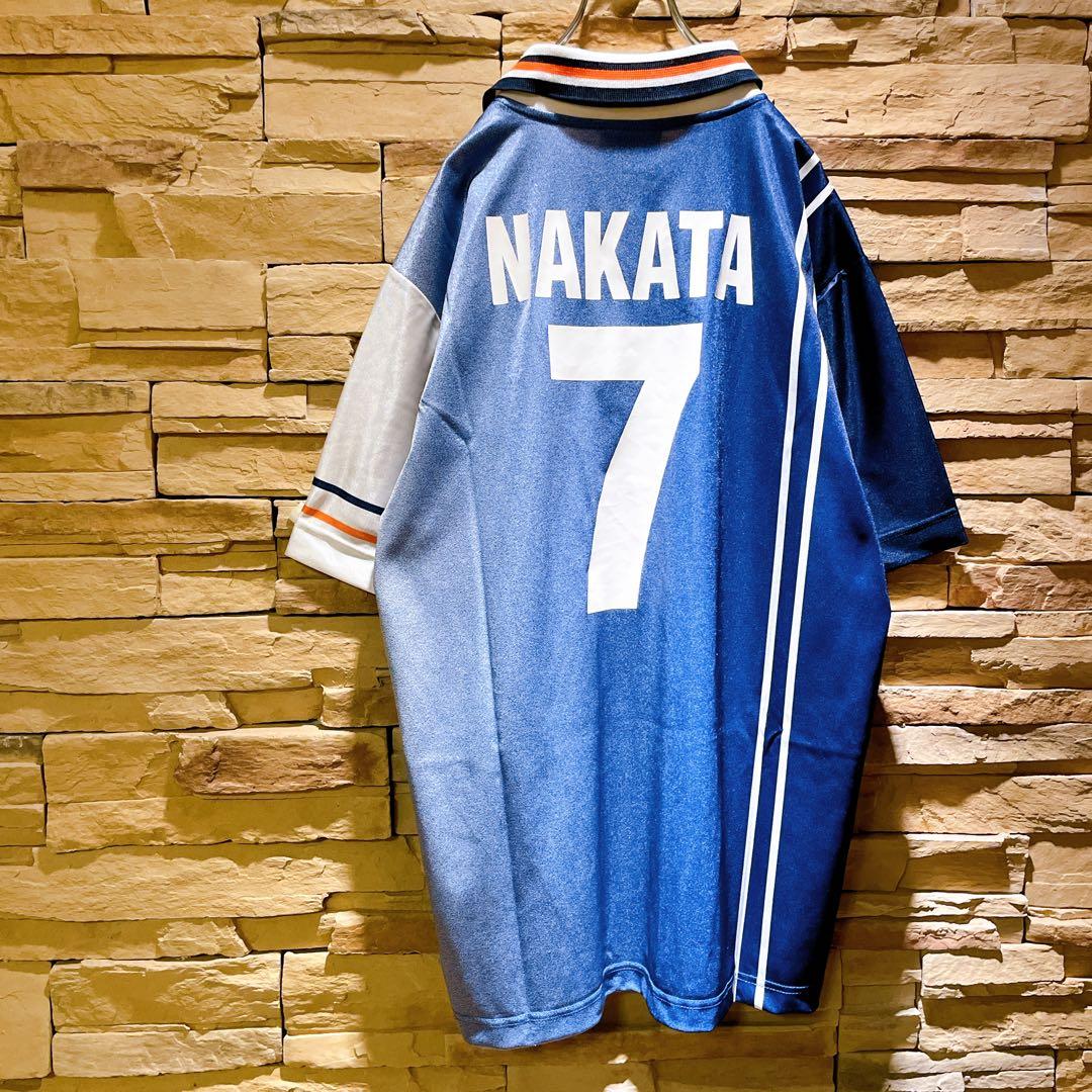 【希少】GALEX×PERUGIA/98-99/2ndユニフォーム/#7中田英寿