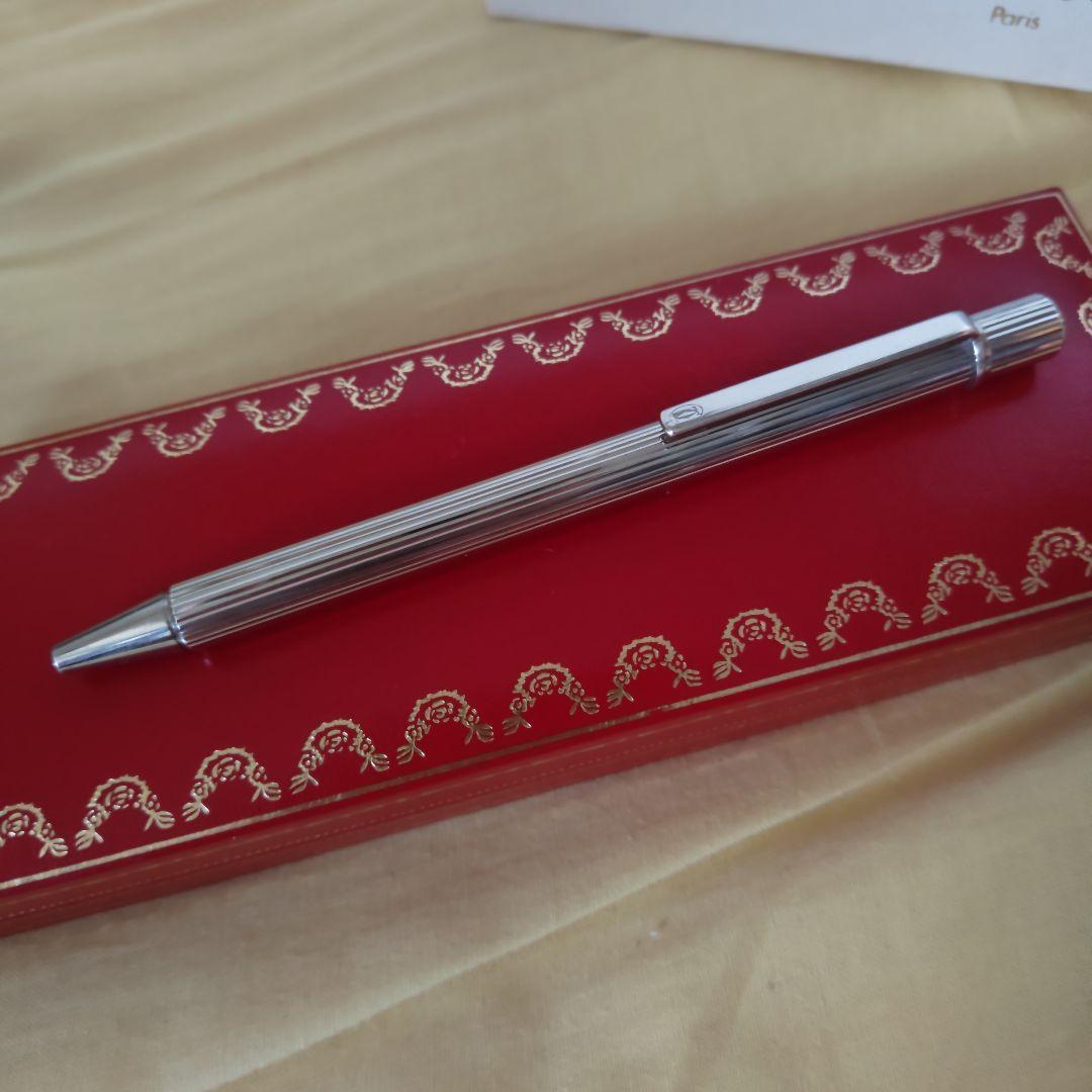 【人気カラー・良品】カルティエ マスト ボールペン ST150054 シルバー