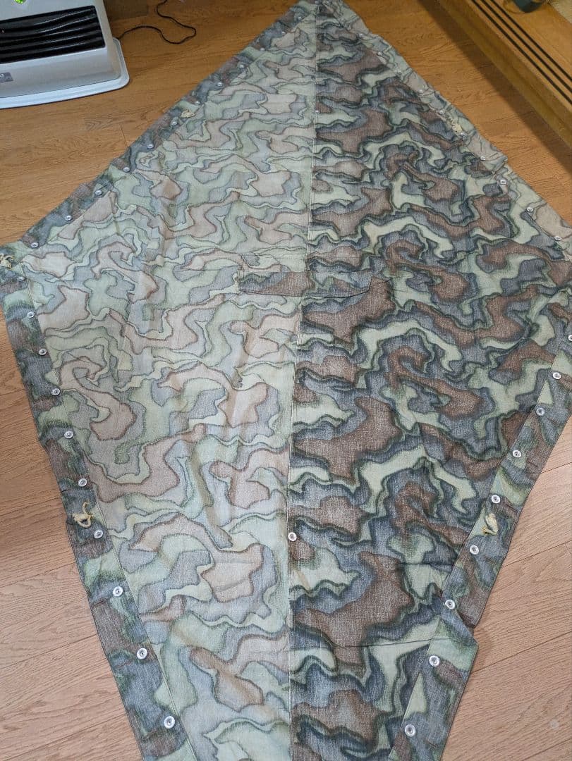 ノルウェー軍幕　カモ2 used美品