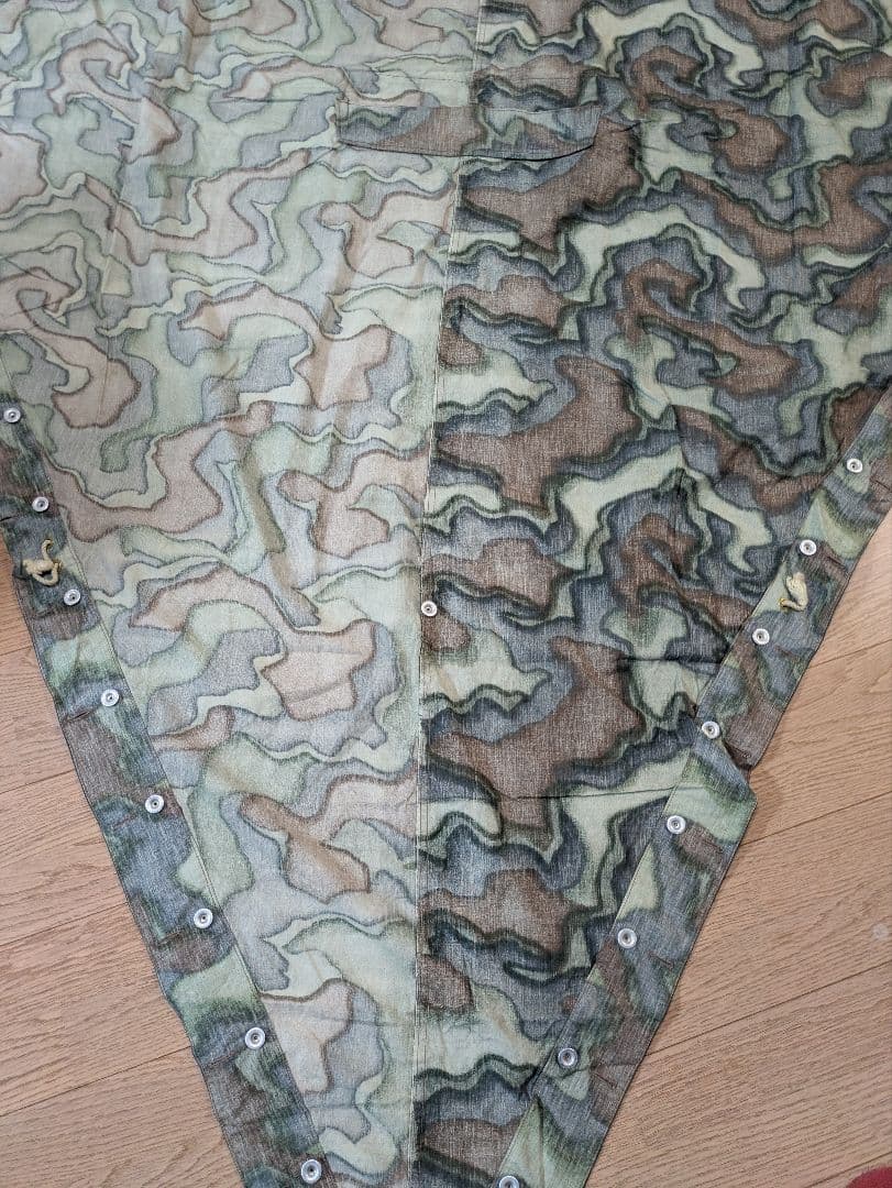 ノルウェー軍幕　カモ2 used美品