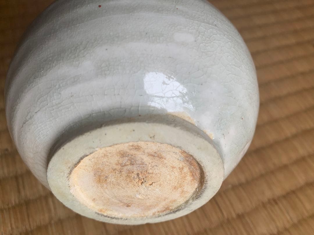 中国南宋時代青白磁花瓶