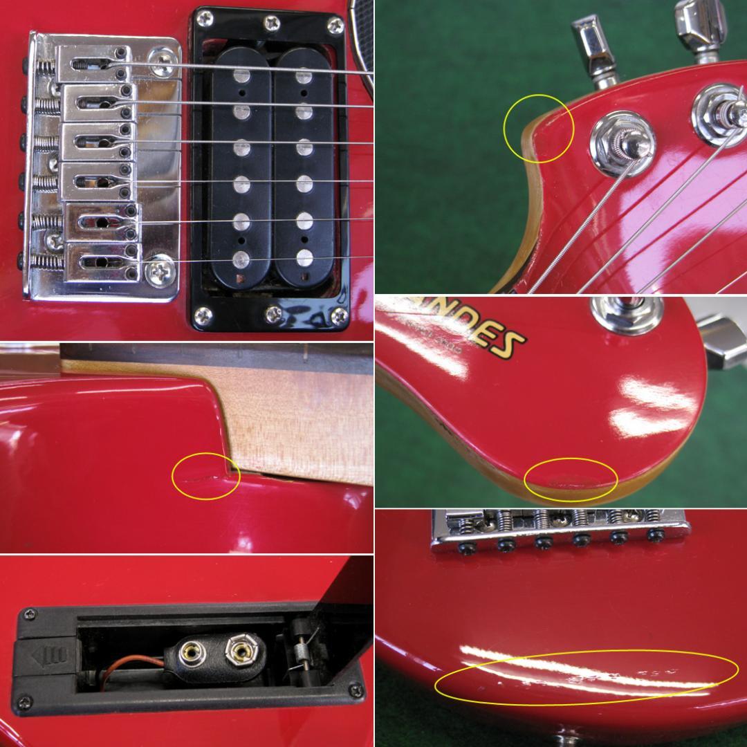 ■■希少！ZO-3 ハイゲインディストーション組込み KAI-ZO！RED