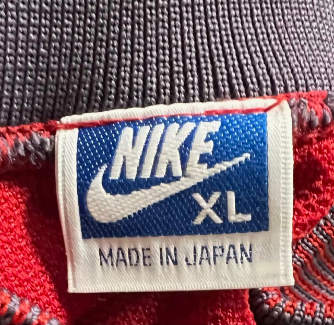 【未使用】 80s NIKE 青タグ トラック ジャージ　セットアップ　XL