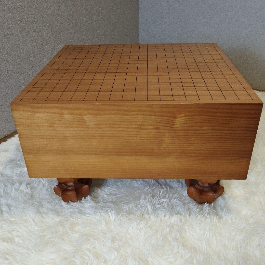 囲碁盤 本榧 天地柾目 ヘソ・脚付き 特大5.8寸 佳山作 高級