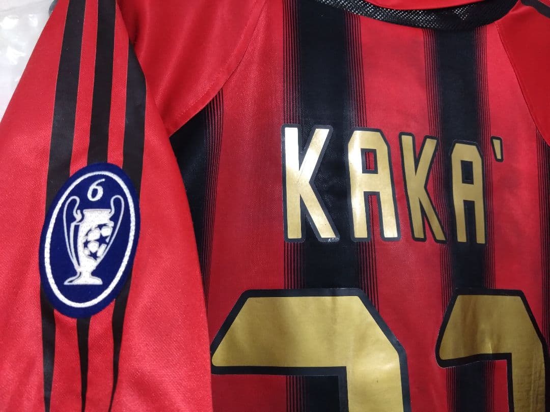 2004/2005 支給 #22 カカ ACミラン 直筆サイン入りユニホーム