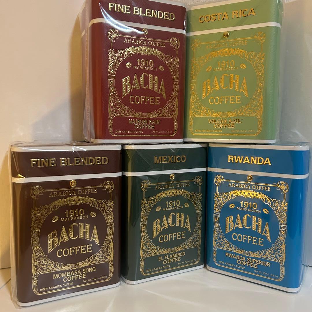 BACHA COFFEE シグネチャーノマドコレクション 5缶セット