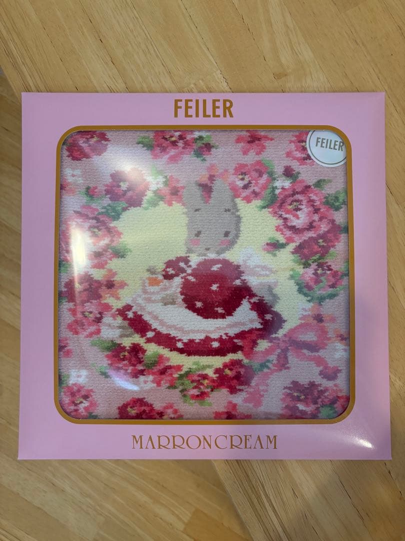 マロンクリーム キティ FEILER フェイラー サンリオ ハンカチ 2点セット