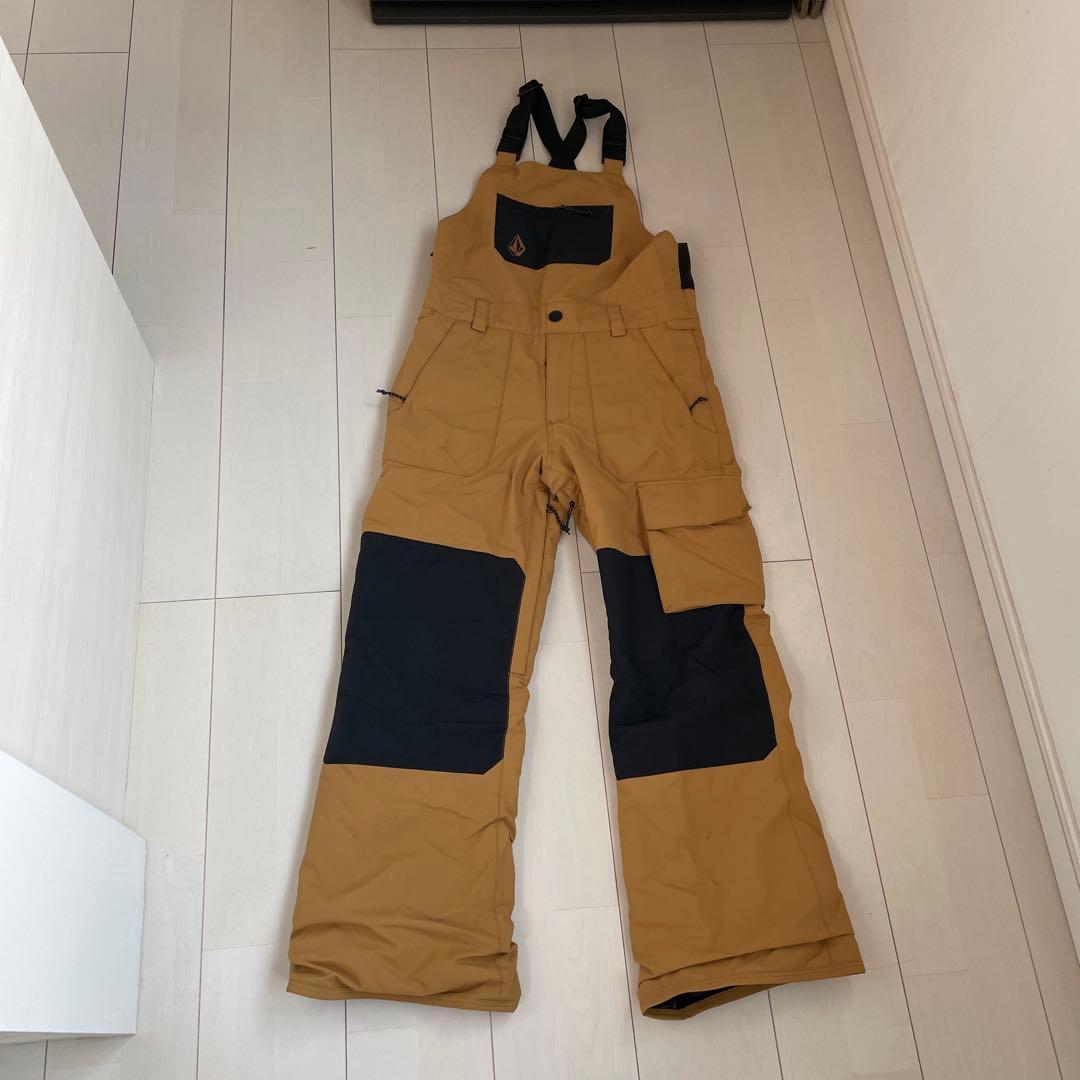ボルコム 2022/2023 キッズ スノーボード ビブ オーバーオール L