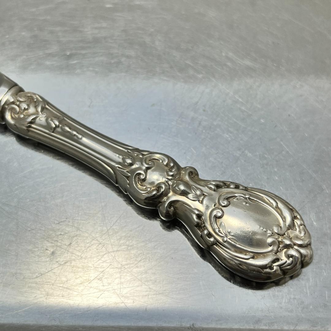 【Reed & Barton】 【純銀ハンドル】バターナイフ Francis I