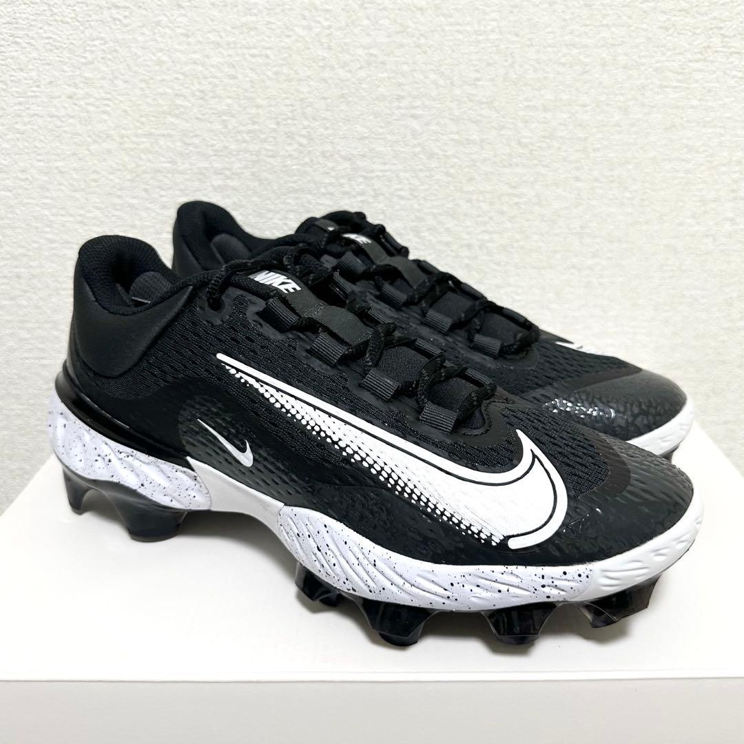 ナイキ アルファ ハラチ エリート 27 野球 スパイク 靴 シューズ 黒