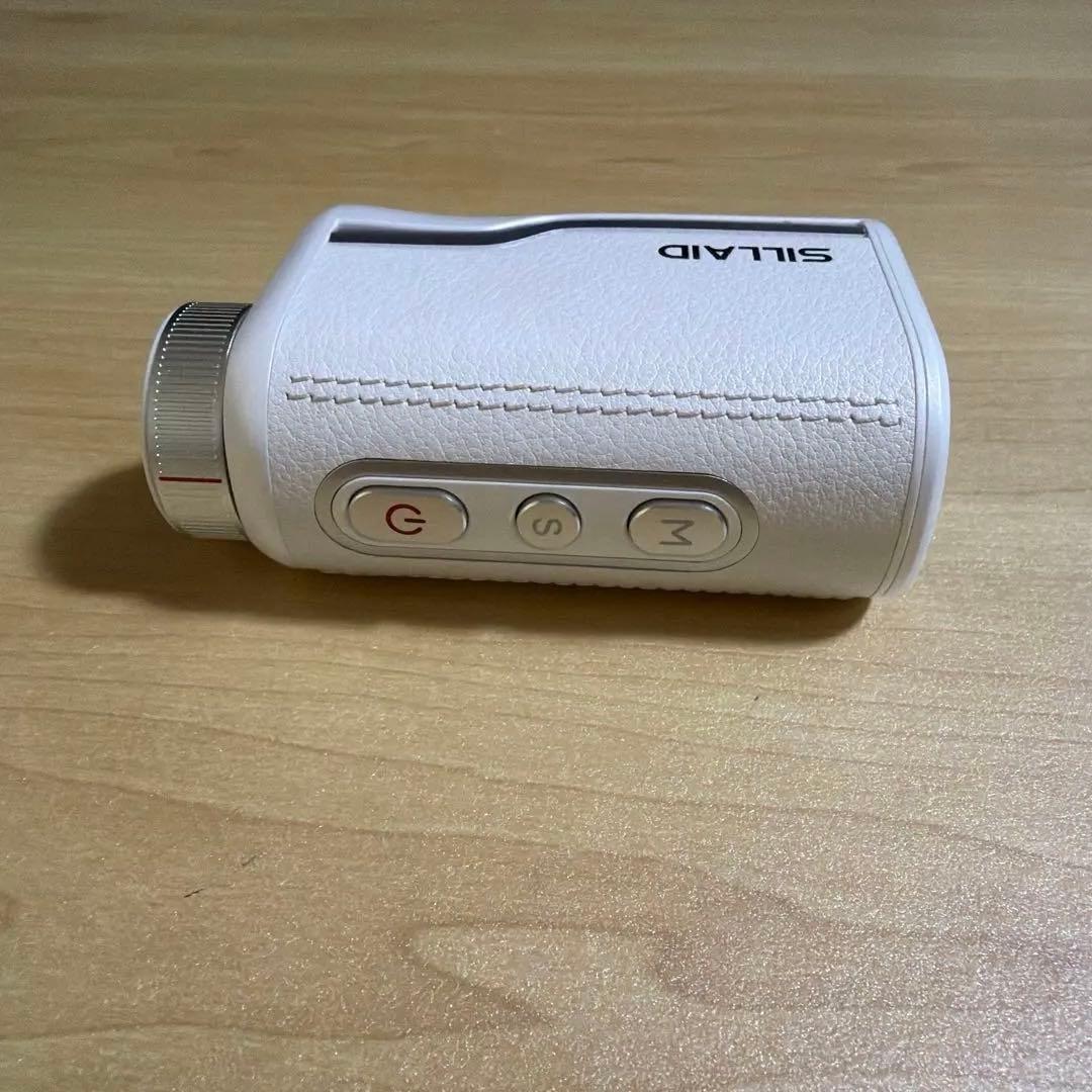 クミコ【美品】SILLAID ゴルフ用レーザー距離計 ホワイト