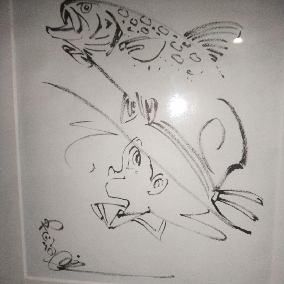 ★矢口高雄「釣りキチ三平」　肉筆画