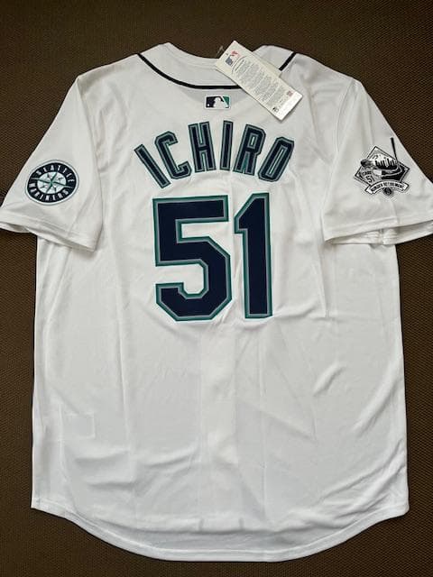 イチロー51引退セレモニー記念試合モデル現地入手LimitedジャージUS限定L