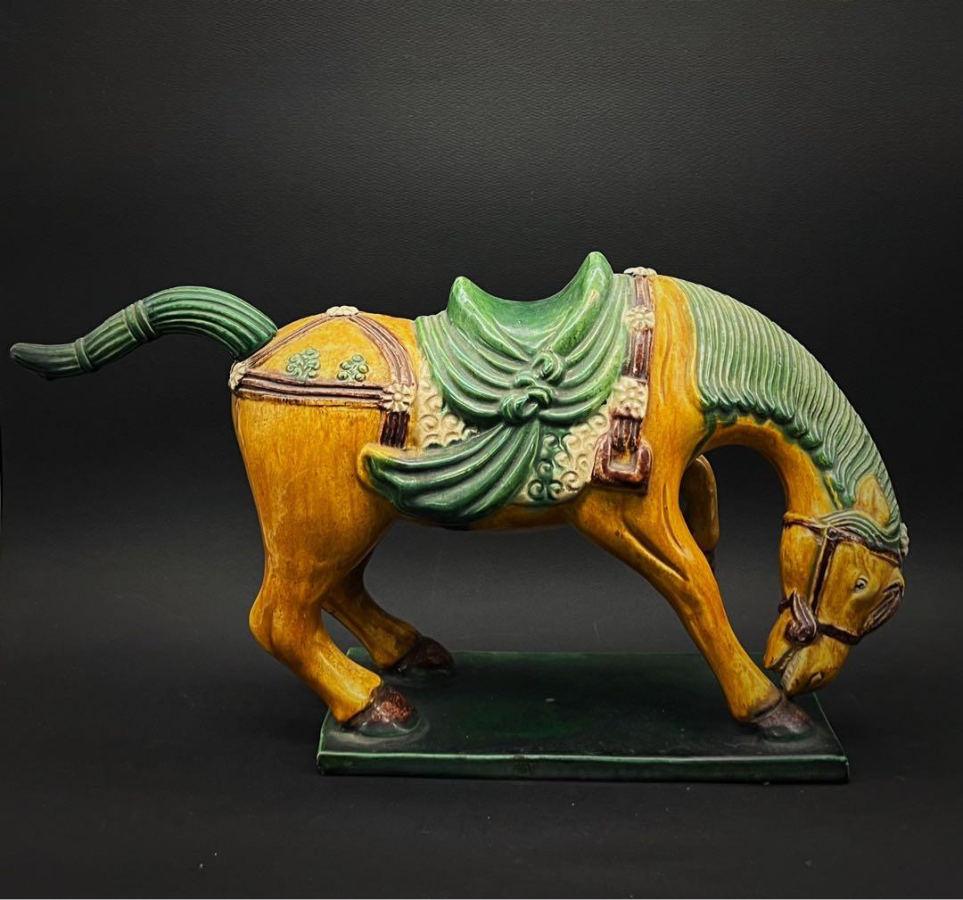 中国美術 唐三彩 馬 コレクション