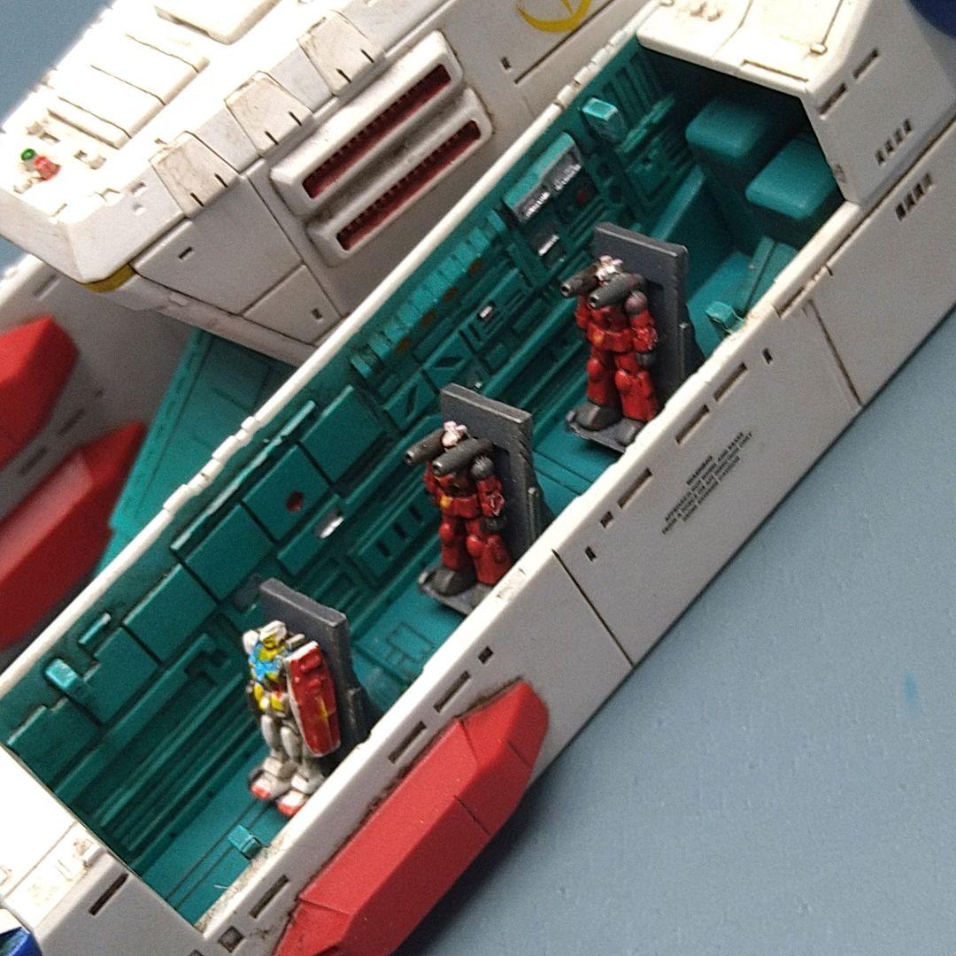 プラモデル EXモデル ホワイトベース 塗装済み完成品