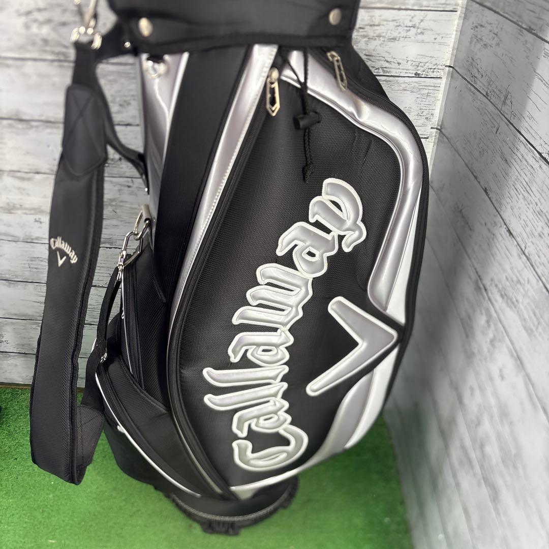 Callaway キャディバッグ 黒/シルバー
