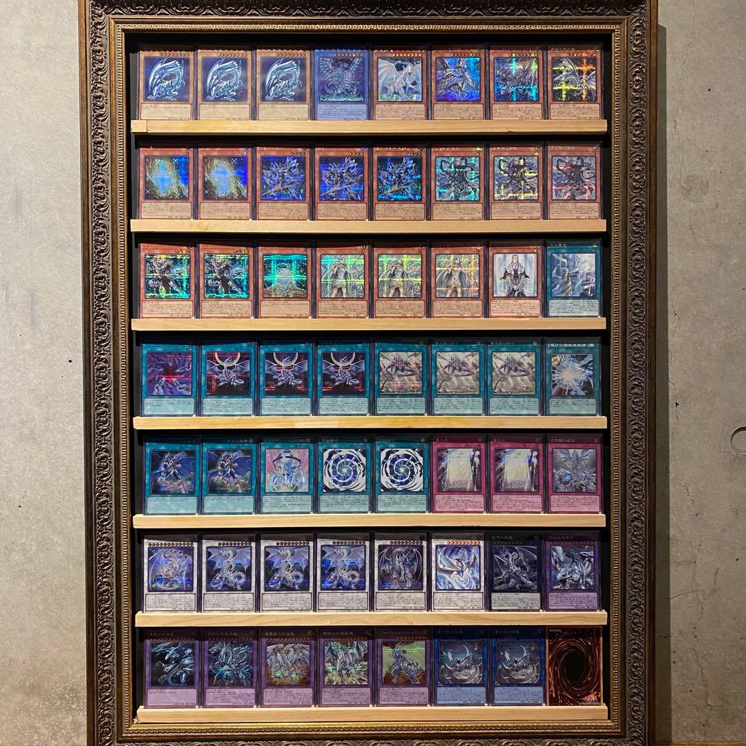 シークレットレア仕様　青眼の白龍デッキ　白き乙女　青き眼の祈り　究極亜竜　精霊竜