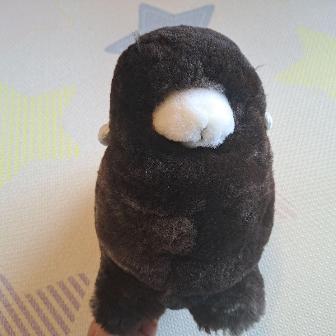 Sheep house シープハウス　ダークブラウン羊の毛　ぬいぐるみ ムートン