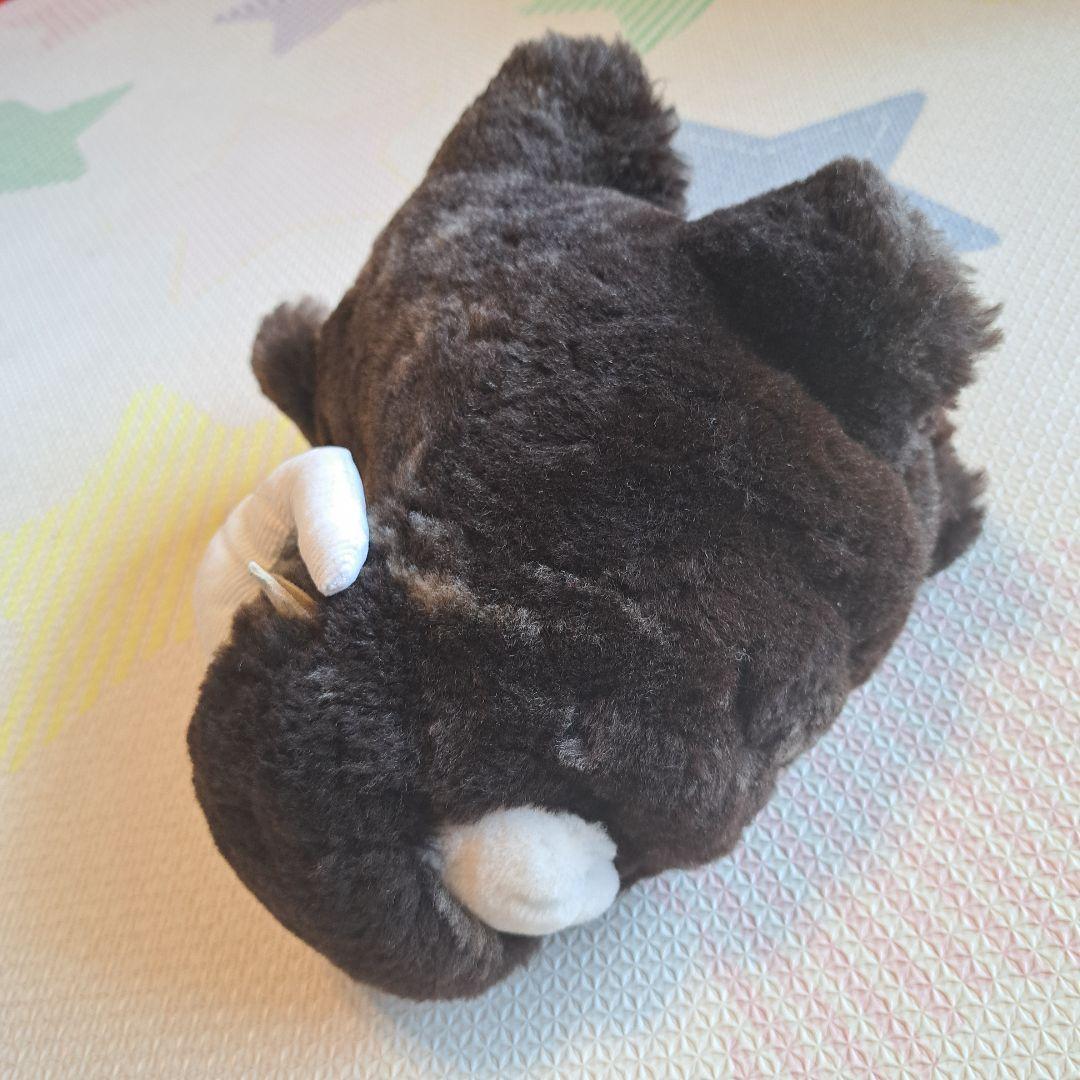 Sheep house シープハウス　ダークブラウン羊の毛　ぬいぐるみ ムートン