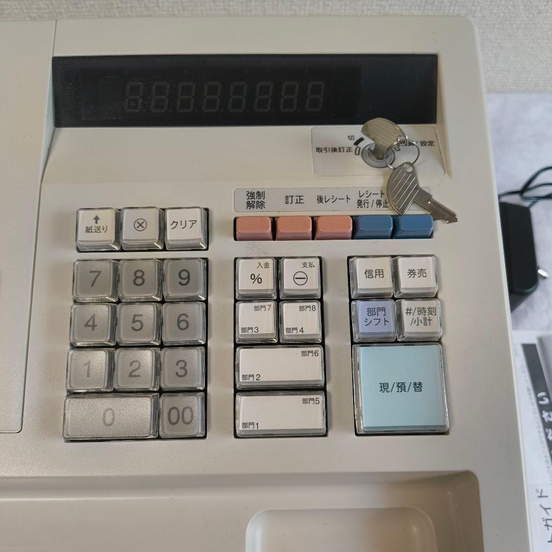 SHARP XE-A147 レジスター 本体