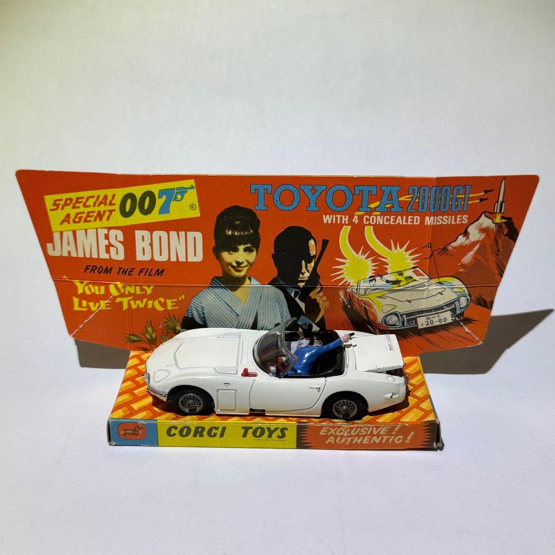 【Corgi 336】James Bond Car TOYOTA 2000GT