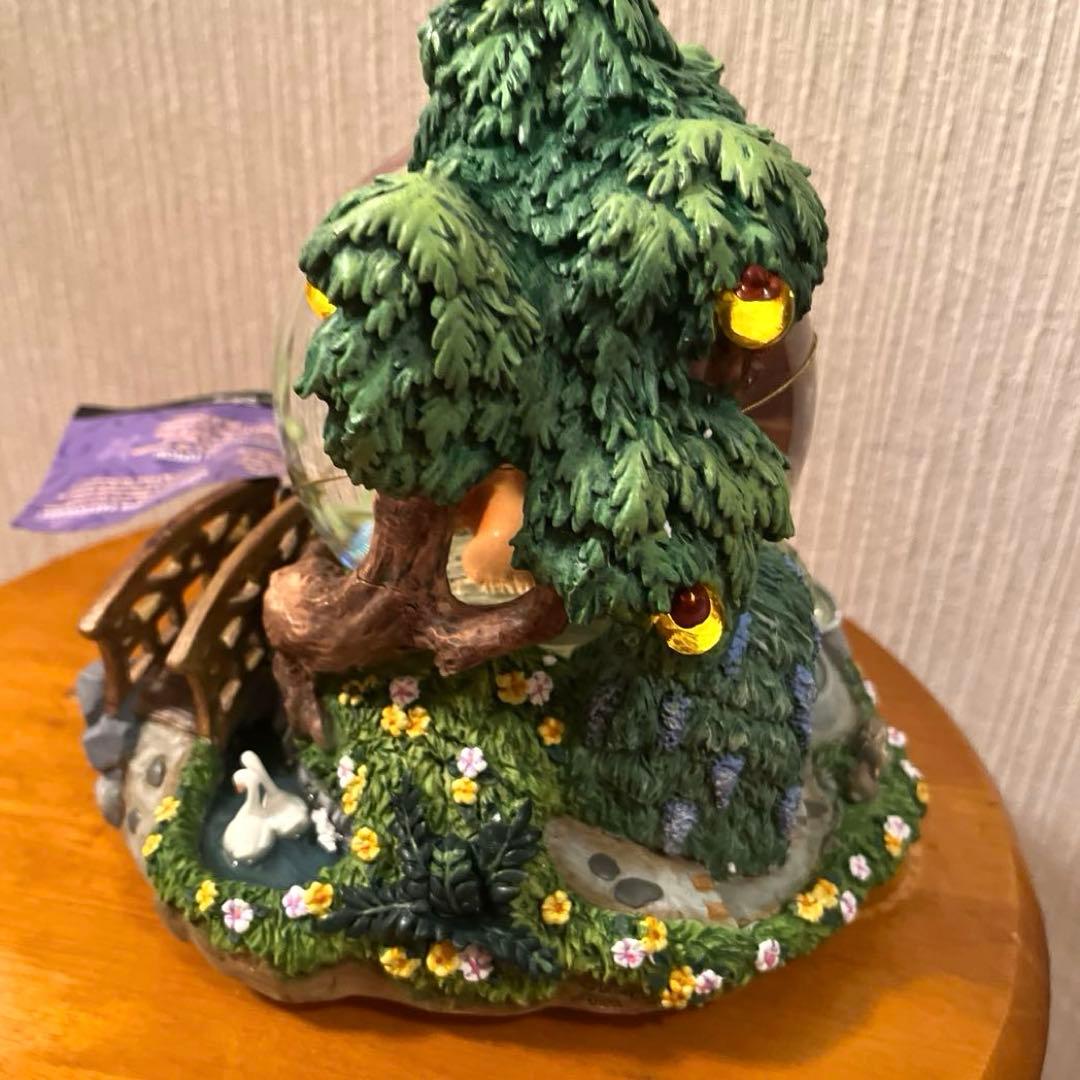 ディズニーストア　わんわん物語Lady&Trumpスノーグローブ　オルゴール付き