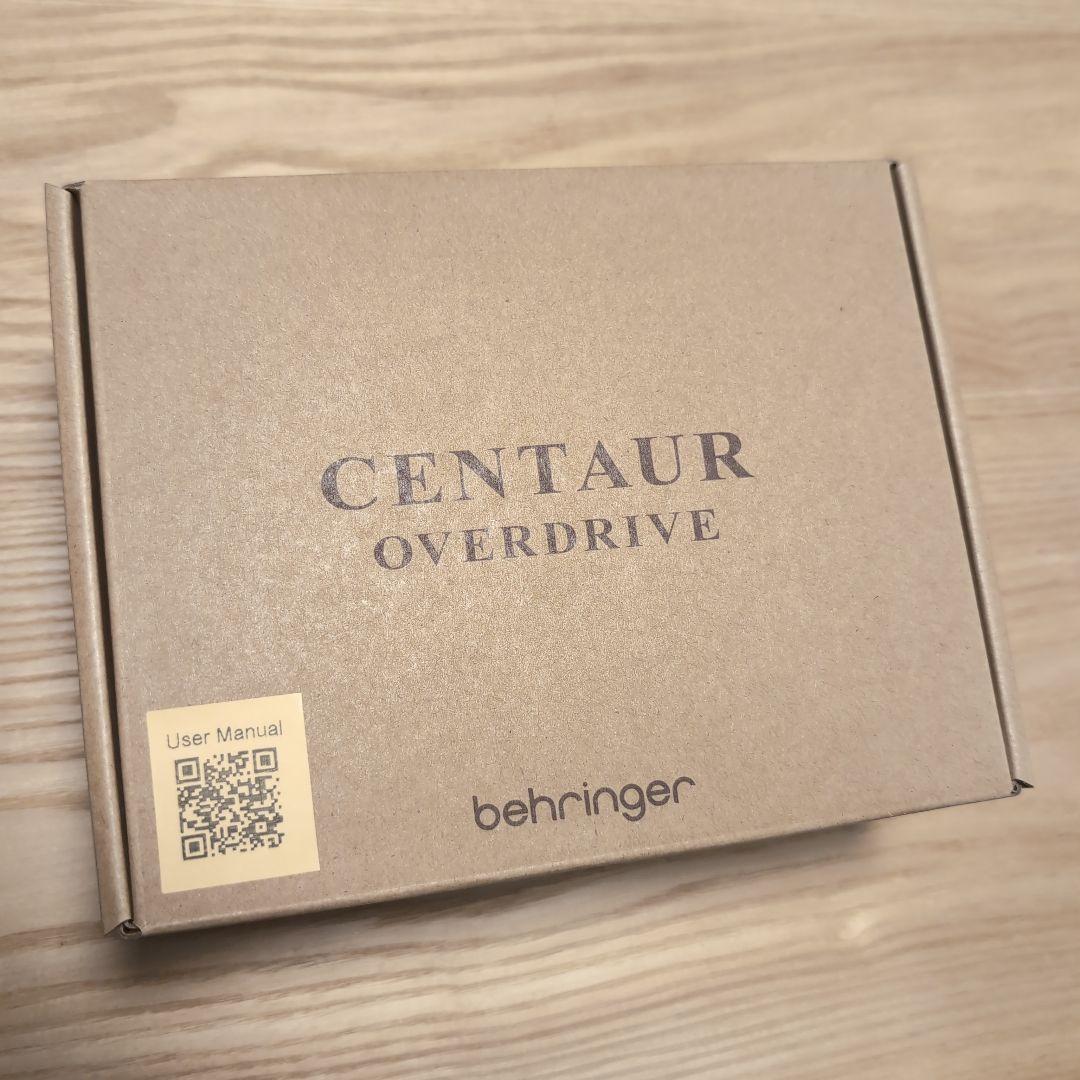 【新品未開封】Behringer CENTAUR OVERDRIVE