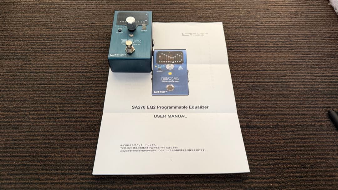 Source Audio EQ2 プログラマブル イコライザー 美品